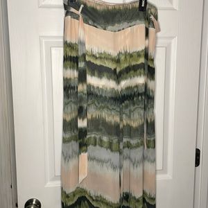 Pink and green pants